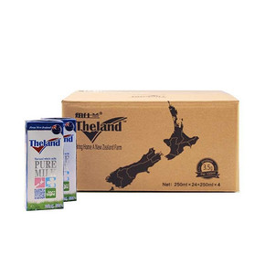 纽仕兰 全脂牛奶 250ml*24盒+送250ml*4盒 19.9元