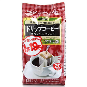 日本 国太楼挂耳咖啡滤挂式咖啡综合 160g 19.9元