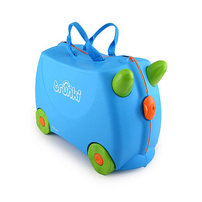 英国 Trunki 小朋友行李箱 蓝 169元包邮