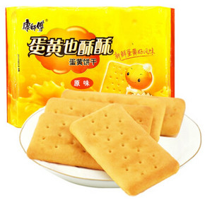 康师傅 蛋黄也酥酥原味240gx10件+凑单 59元(99-40)