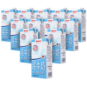 MUH 甘蒂牧场 部分脱脂牛奶 1L*12盒 约50元(99,199-100)