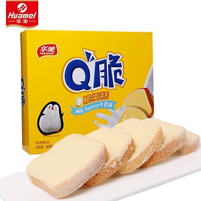 手慢无券# 华美 Q脆 奶香面包干180g*2盒 6.8元包邮(11.8-5券)