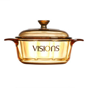 VISIONS 康宁 VS-08/R/CN 晶彩透明玻璃汤锅0.8L 99元包邮(199-100)