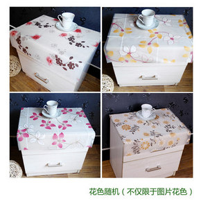 铭悦 防水床头柜桌布45*45cm 1.4元包邮