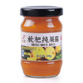 四川仁寿特产 福仁缘 枇杷纯果酱 170g 4.9元(日常19.9)
