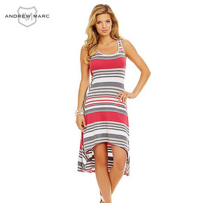 ANDREW MARC  春夏背带撞色针织连衣裙 69元包邮(169-100券)