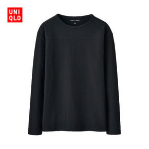 优衣库 UNIQLO 男装 LM船领T恤(长袖)  99元