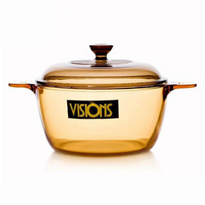 康宁VISIONS 1.5L晶彩透明玻璃汤锅 199元