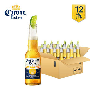 消夏必备# CORONA科罗娜 啤酒玲珑瓶207mlx12瓶 69元包邮