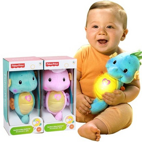 Fisher Price 费雪 声光安抚小海马 折59元(89,259-100)