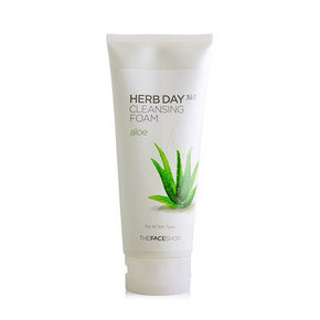 The Face Shop 菲诗小铺 草本芦荟泡沫洁面膏 170g 19.9元包邮