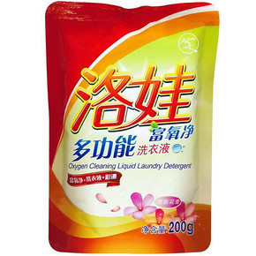 洛娃 富氧净 多功能洗衣液 200g 1元