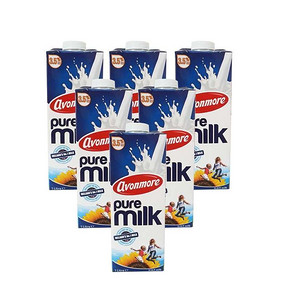 艾恩摩尔 AVONMORE 全脂牛奶 1Lx6盒 29.9元