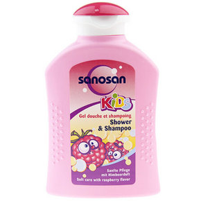 sanosan 哈罗闪 婴幼儿洗发沐浴二合一 树莓味 200ml 15元(29-14)