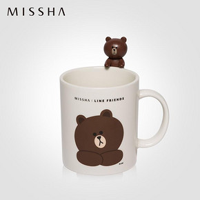 秒杀预告# Missha 谜尚 line friend正版马克杯 9点 0.01元+999淘金币