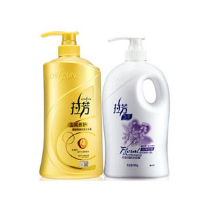 拉芳 家庭优惠装 去屑养护洗发露 1L+怡神舒缓沐浴露900g 39.9元