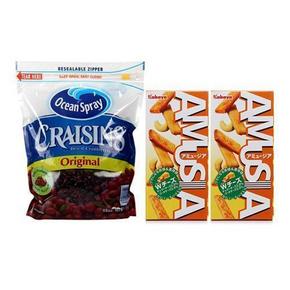 #六一#限地区# Ocean Spray 优鲜沛 蔓越莓干1360g+ABAYA 奶酪味饼干2盒 39.9元