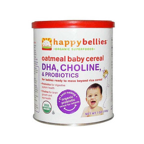 #六一#Happy Baby 禧贝 婴儿有机燕麦米粉 2段 198g 15元(3件包邮)
