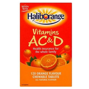 #六一#≥银牌# HALIBORANGE 果味软糖 儿童维生素 60片 20元(39-19)