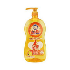 手慢无# 白猫  洗洁精洗衣粉 1000g+1000g+500g 3元