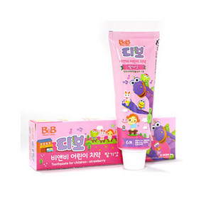 B&B 保宁 婴幼儿儿童护齿牙膏 草莓味 80g 6.9元(12.9-6)