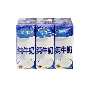 德国进口 Eurocow优佳 纯牛奶 200mlx30瓶 59元包邮