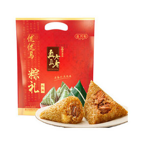 #端午#临近端午# 真真老老 粽子礼盒 600g 折7元(9.9，3件7折)