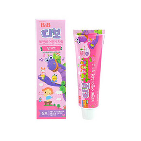 手慢无# B&B 儿童牙膏 草莓味80g+橙子味80g 4.8元包邮(19.8-15券)