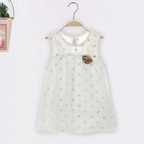 #六一#萌萌小公举# Kule baby 康乐宝贝 宝宝纯棉短袖公主裙 18元包邮(69-51)