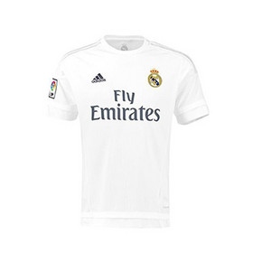 adidas 阿迪达斯 2015/16赛季西甲皇家马德里主场球衣 白色 149元