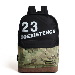 COEXISTENCE 英伦风迷彩印花双肩包 多色可选 39元包邮(99-60券)