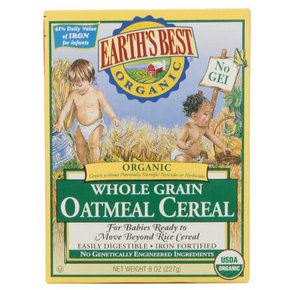 EARTH'S BEST 婴幼儿辅食 有机燕麦米粉 二段 227g 9.9元
