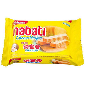 凑单品#  丽芝士 Richeese  纳宝帝奶酪威化饼干58g 0.01元