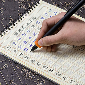 尚珑 楷书凹槽练字帖 送笔+笔芯+握笔器 6.9元包邮(9.9-3券)