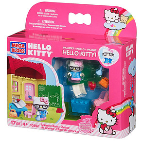 MEGA BLOKS 美高 积木拼插积木 凯蒂的科技课 15元(38，下单4折)