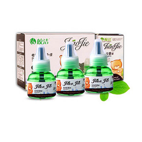 皎洁 无味电热蚊香液45ml*3瓶+送2个加热器 14.8元包邮(19.8-5券)