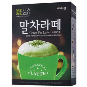 微信端# 韩国进口茶 teazen 抹茶拿铁 14.5g*10 折9.9元（19元，满199-100）