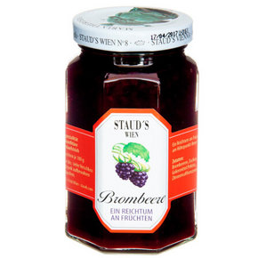 STAUD’S 施陶尔兹 黑莓果酱 250g*5罐 99.5元（199.5-100）