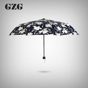 gzg 创意折叠韩国晴雨伞 19.9元包邮(29.9-10券)