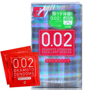 OKAMOTO 冈本 002EX系列 超薄合贴型避孕套 6只装 39.9元