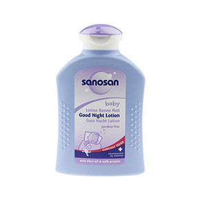德国 sanosan 哈罗闪 婴幼儿晚安乳液 200ml 折15元(满2元减1元)