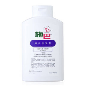 微信端# sebamed 施巴 修护洗发露 400ml 折47.2元(59,2件8折)