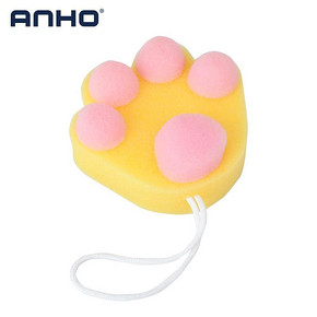 ANHO 可爱猫爪清洁海绵擦 3个装 5元包邮(10-5券)