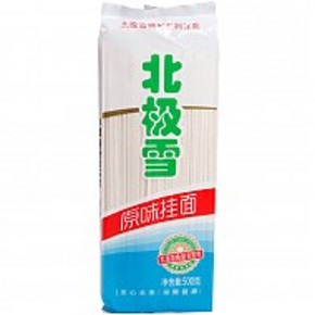 金沙河面条 北极雪 原味挂面 500g 折1.8元(5件9元)