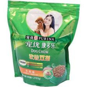 康多乐 软脆双拼成犬犬粮 牛肉味 1.2kg 折13.9元(19.9，3件7折)