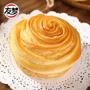 友梦 手撕千层小面包 整箱1500g 券后28.8元包邮