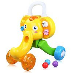 AUBY 澳贝 小象学步车+澳贝 小象喇叭 100元包邮(200-100)