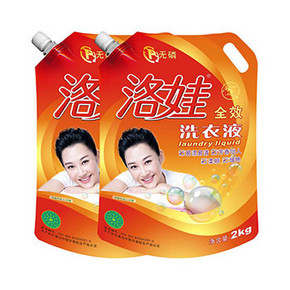 洛娃 全效洗衣液2kg*2 19.9元(可199-100)