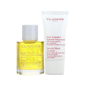 不要恼人孕期纹# Clarins 娇韵诗 准妈妈孕期护理组合装 119元包邮(129-10)