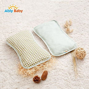 AblyBaby 苎麻婴儿防螨抑菌保健枕 6.8元包邮(46.8-40券)